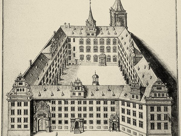 Old University – Copper engraving