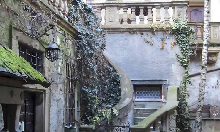 Historic courtyard